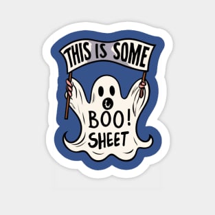 This is some boo sheet Sticker